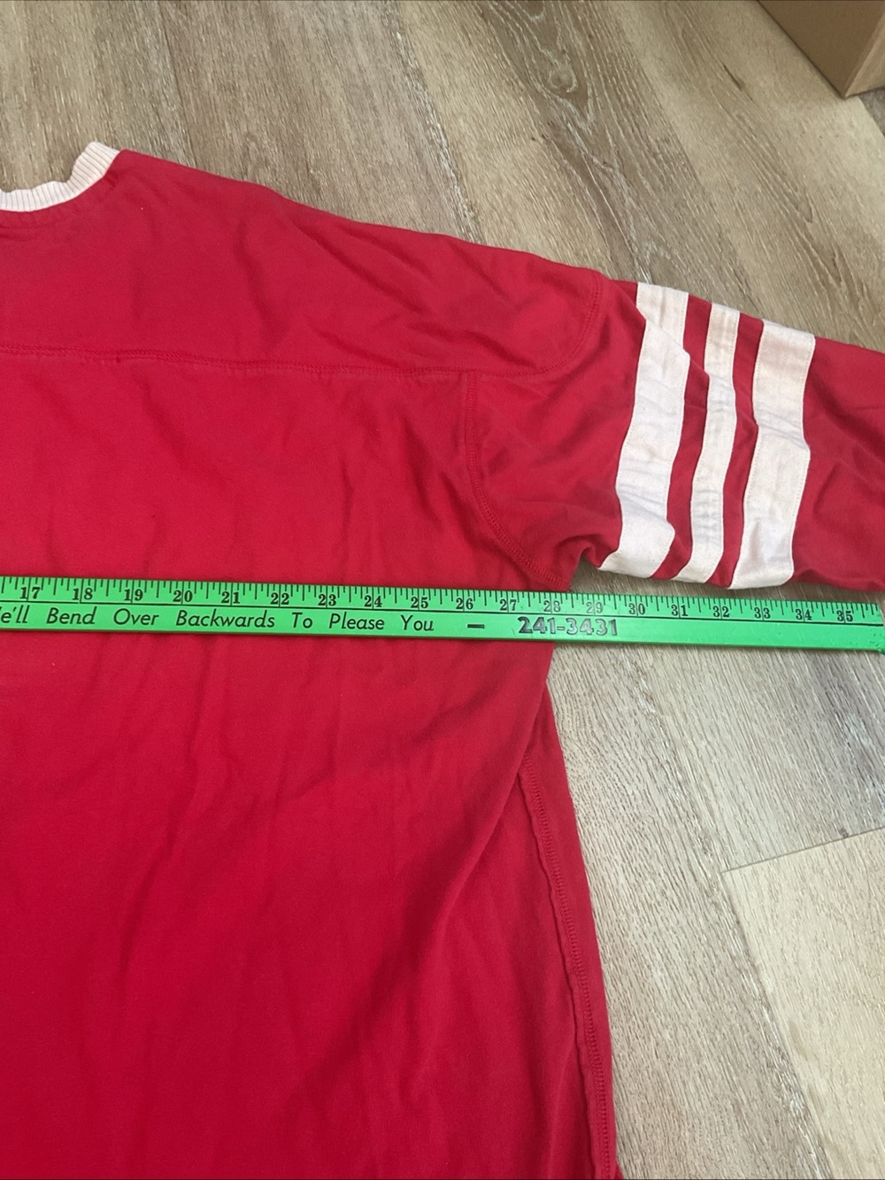 Mitchell & Ness - Red Detroit Red Wings Pullover Hockey Jersey with White Trim - Picture 9 of 13